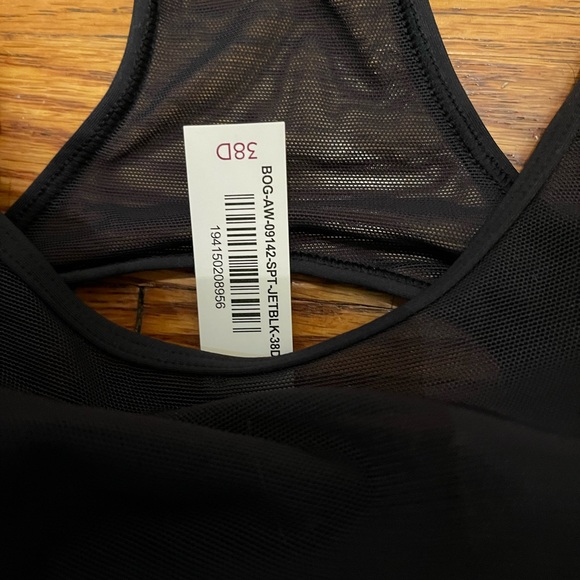 Adore Me black mesh sports bra NWT. - Picture 3 of 4